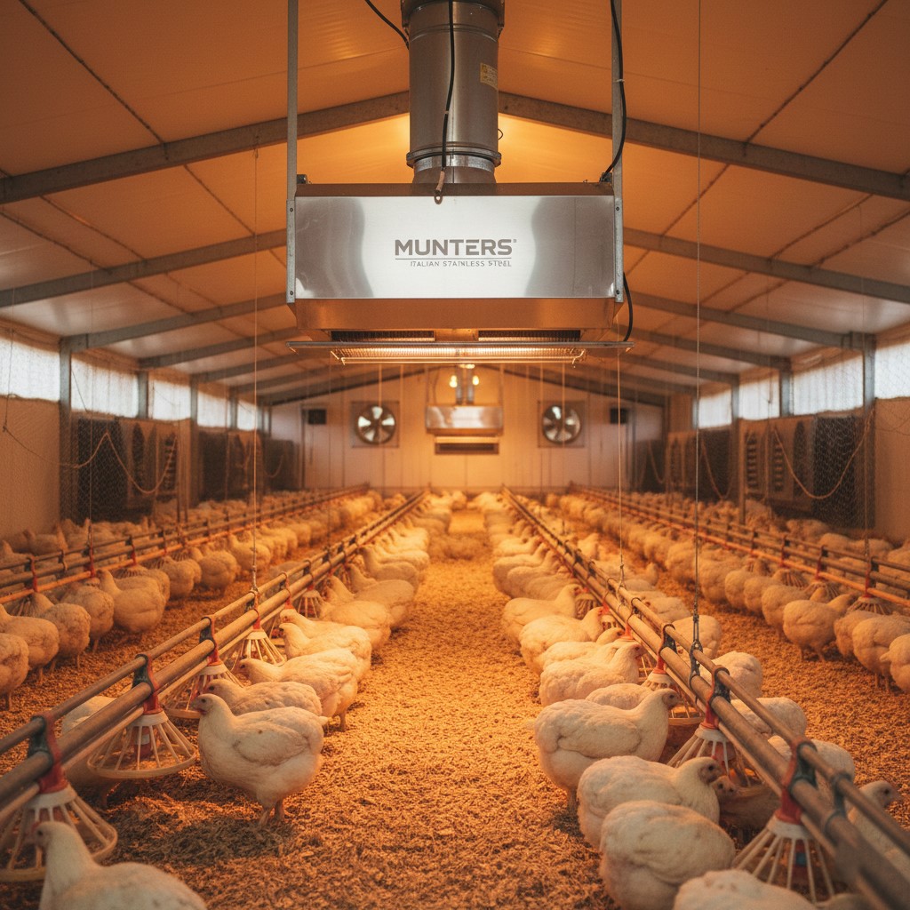 هيتار Munters ستينلس بالكامل